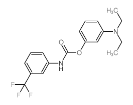 (3-diethylaminophenyl) N-[3-(trifluoromethyl)phenyl]carbamate structure