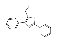 5-(bromomethyl)-2,4-diphenyl-1,3-thiazole Structure