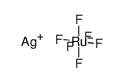 silver(I) hexafluororuthenate(V) Structure