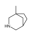 5-methyl-3-azabicyclo[3.2.1]octane结构式
