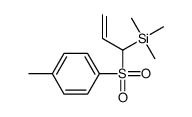 trimethyl-[1-(4-methylphenyl)sulfonylprop-2-enyl]silane Structure