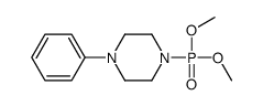 1-dimethoxyphosphoryl-4-phenylpiperazine Structure