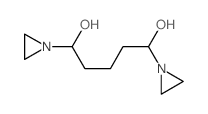 1,5-Pentanediol,1,5-bis(1-aziridinyl)- (7CI)结构式