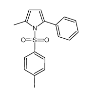 2-methyl-1-[(4-methylphenyl)sulfonyl]-5-phenyl-1H-pyrrole Structure