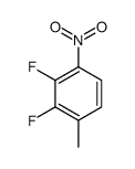 2,3-二氟-4-硝基甲苯结构式