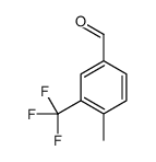 4-甲基-3-(三氟甲基)苯甲醛结构式