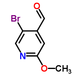 5-溴-2-甲氧基异烟醛结构式