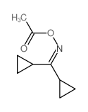 Cyclopropyl ketone, O-acetyloxime (7CI) Structure