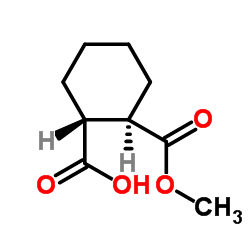 2-(Methoxycarbonyl)cyclohexanecarboxylic acid structure