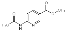 6-乙酰氨基烟酸甲酯结构式