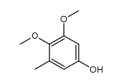 3,4-dimethoxy-5-methylphenol结构式