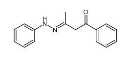 1-phenyl-butane-1,3-dione-3-phenylhydrazone Structure