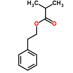 Phenethyl isobutyrate structure