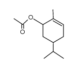 (+/-)-Carvotanacetol-acetat Structure