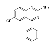 2-amino-5-chloro-4-phenyl-2(1H)-quinazoline Structure