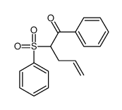 2-(benzenesulfonyl)-1-phenylpent-4-en-1-one Structure