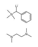 Li{CH(SiMe3)Ph}(tmeda)结构式