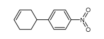 1-cyclohex-3-enyl-4-nitro-benzene结构式