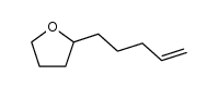 2-(4-penten-1-yl)tetrahydrofuran Structure
