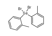 dibromo-di-o-tolyl-λ4-selane结构式