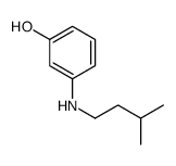 3-(3-methylbutylamino)phenol Structure