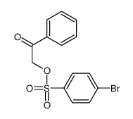 phenacyl 4-bromobenzenesulfonate Structure