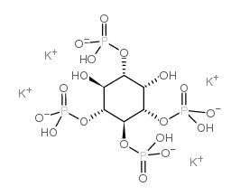 dl-ins 1,3,4,5-tetrakisphosphate tetrapotassium salt Structure