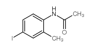 N1-(4-碘-2-甲基苯基)乙酰胺结构式