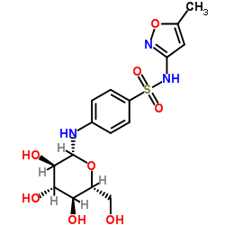 SulfaMethoxazole N4-glucoside Structure