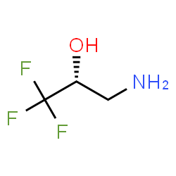 (R)-(+)-1-Amino-3,3,3-trifluoro-2-propanol Structure