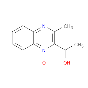 2-isoethanol-4-desoxy-mequindox结构式