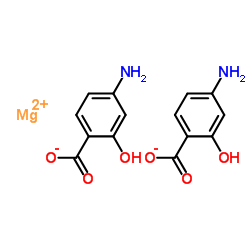 对氨基水杨酸镁结构式