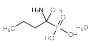 (1-氨基-1-甲基丁基)磷酸水合物结构式