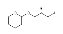 (S)-1-iodo-2-methyl-3-(tetrahydropyranyloxy)propane Structure