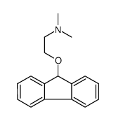 2-(9H-fluoren-9-yloxy)-N,N-dimethylethanamine Structure