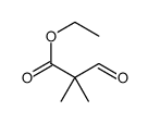 ethyl 2,2-dimethyl-3-oxopropanoate Structure