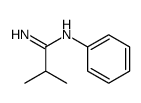 2-methyl-N'-phenylpropanimidamide Structure