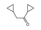 1,2‐dicyclopropylethan‐1‐one Structure