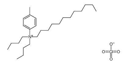 dibutyl-dodecyl-(4-methylphenyl)azanium,perchlorate Structure