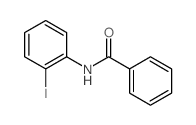 Benzamide,N-(2-iodophenyl)-结构式
