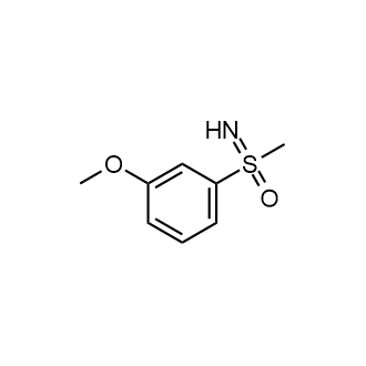 Imino(3-methoxyphenyl)(methyl)-l6-sulfanone Structure