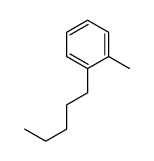 1-methyl-2-pentylbenzene结构式