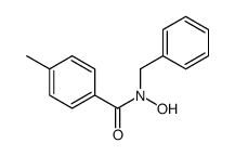 N-benzyl-N-hydroxy-4-methylbenzamide结构式