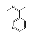 N-methyl-1-pyridin-3-ylethanimine Structure