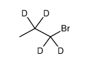 溴丙烷-D4结构式