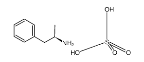 (R)-(-)-1-phenyl-2-aminopropane sulfate Structure