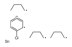 tributyl-(4-chlorophenyl)stannane结构式