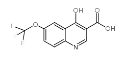 4-羟基-6-(三氟甲氧基)喹啉-3-羧酸,技术图片