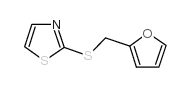 2-呋喃甲基硫代噻唑结构式