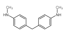 4,4-亚甲基双(n-甲基苯胺)结构式